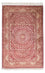 Perserteppich - Ghom 151 x 100 cm - dunkelrot