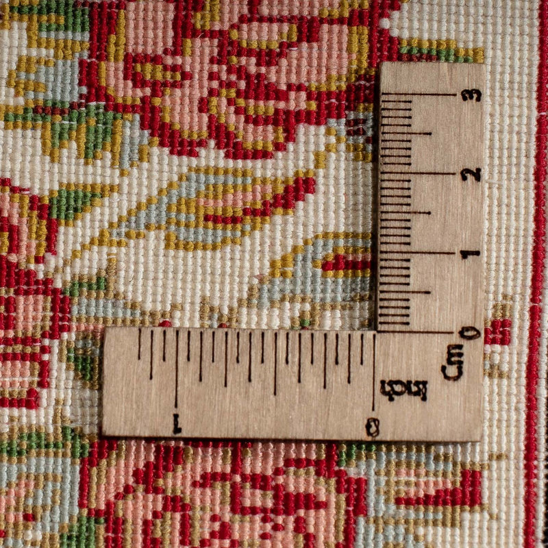 Seidenteppich - Ghom Seide - Premium 42 x 31 cm Fußmatte