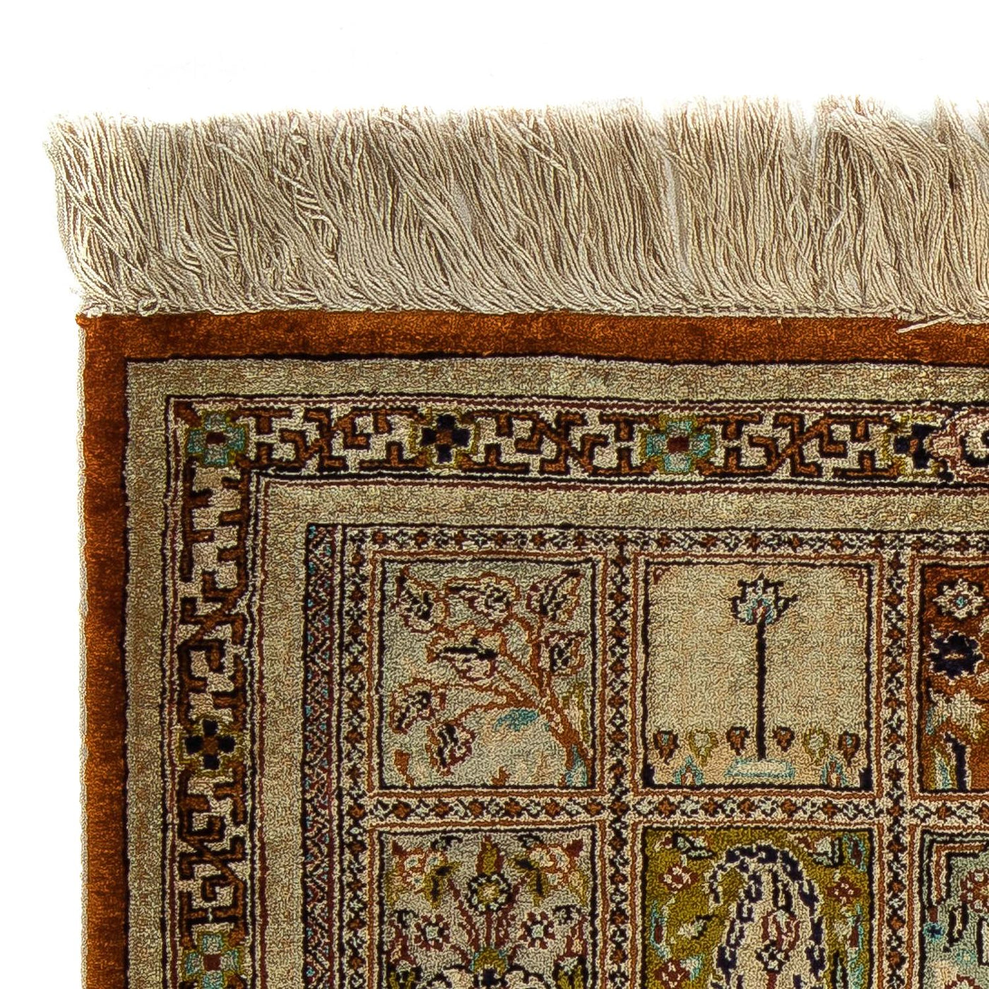 Tapis de Qom Tapis 65x53cm - Tapis persan