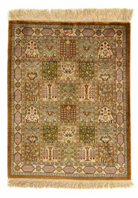Tapis persan - Ghom - 75 x 54 cm - multicolore