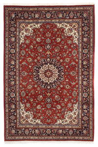 Tapis persan - Keshan - 291 x 196 cm - rouge foncé