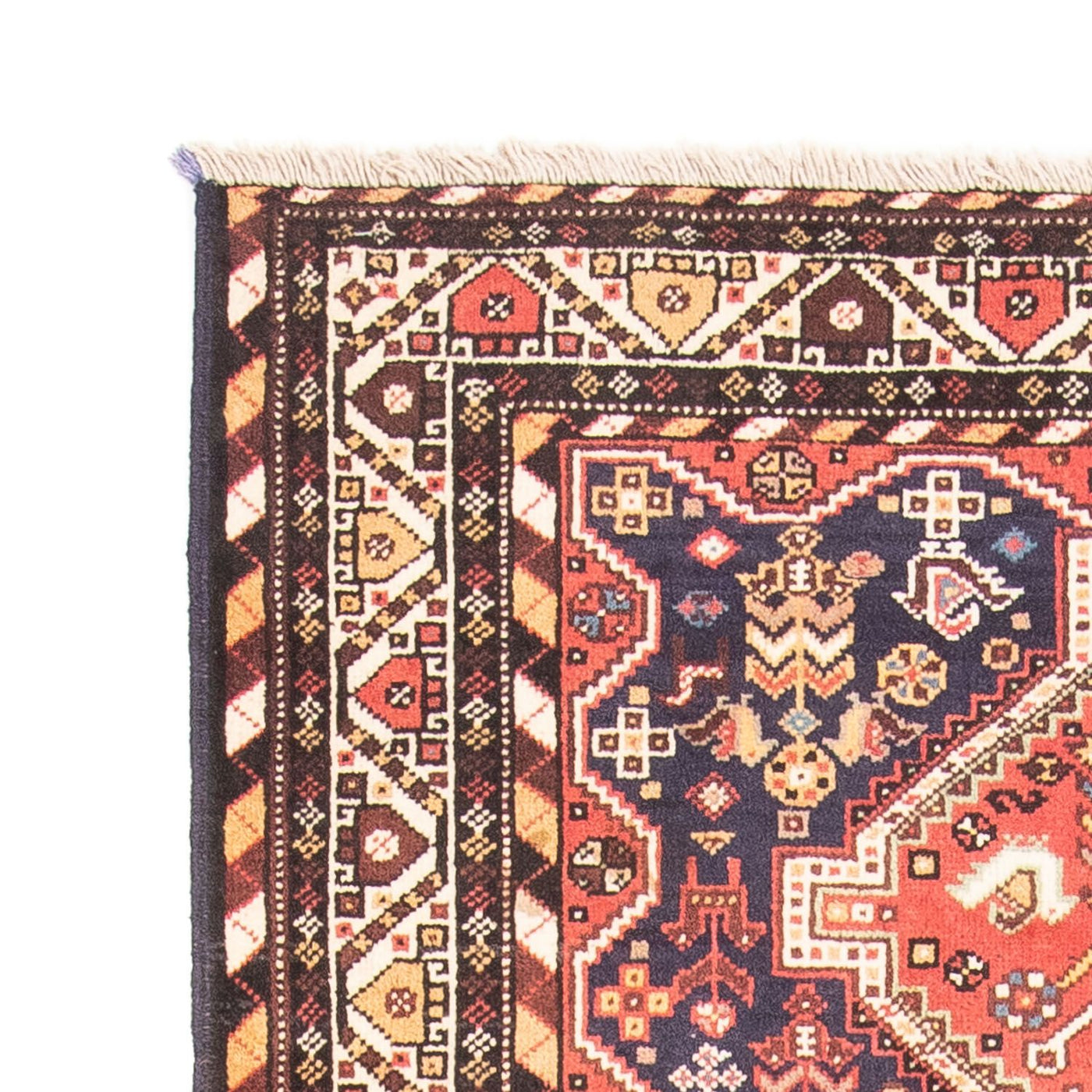 Afshar Sirjan Teppich 240x117cm - Perserteppich