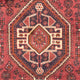 Perserteppich - Nomadic 164 x 118 cm - dunkelrot