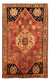 Tapis persan - Nomadic - 260 x 161 cm - rouge clair