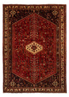 Shiraz Teppich 213x313cm - Perserteppich - dunkelrot - Rechteckig / Dunkelrot / 213 x 313 cm Rechteckig
