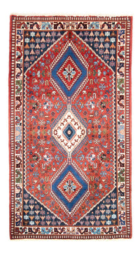 Tapis persan - Nomadic - 197 x 113 cm - rouge