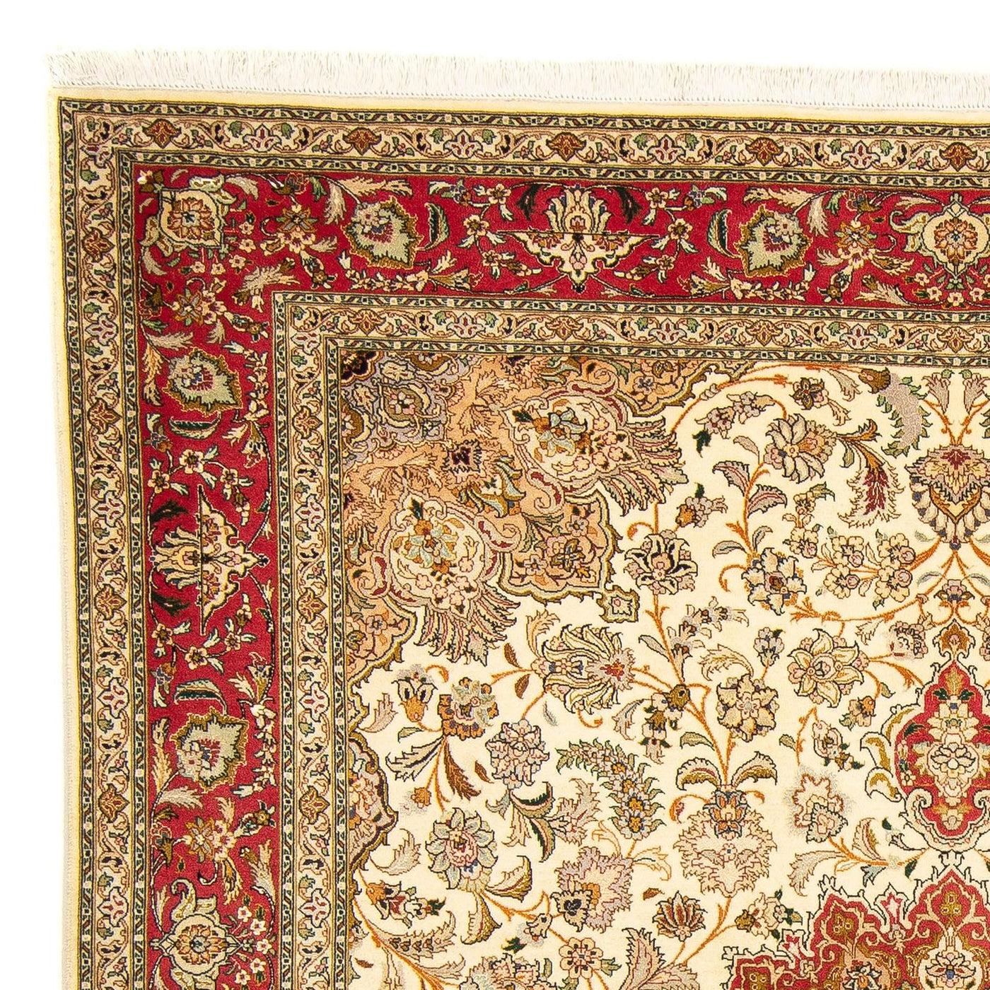 Täbriz - 50 Raj Teppich 251x204cm - Perserteppich