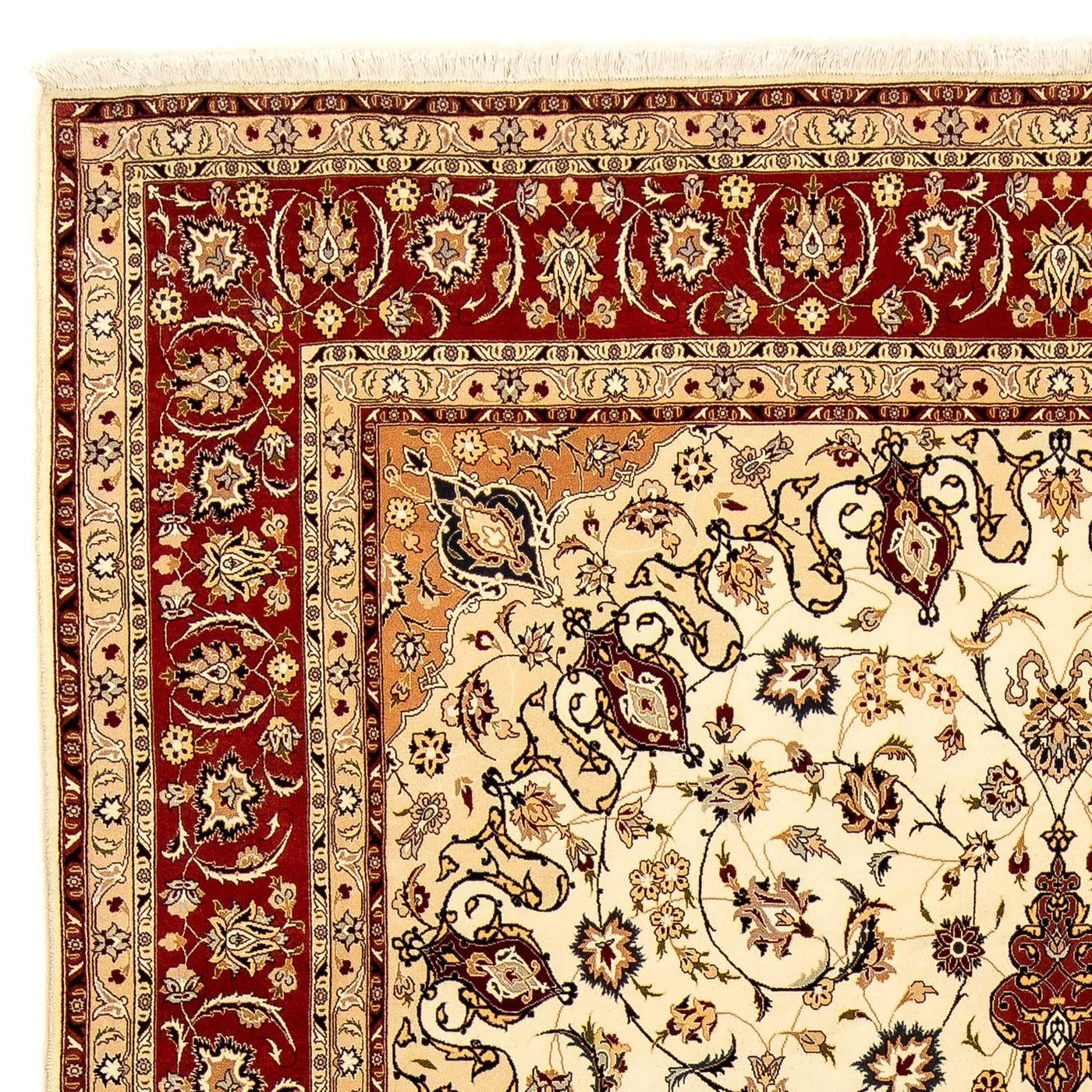 Tabriz - 50 Raj Tappeto 372x251cm - Tappeto persiano