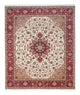 Täbriz - 50 Raj Teppich 250x300cm - Perserteppich - rot