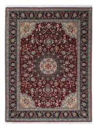 Tappeto Persero - Tabriz - Reale - 196 x 155 cm - rosso scuro