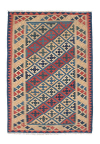 Tapis Kelim - Oriental - 176 x 122 cm - multicolore