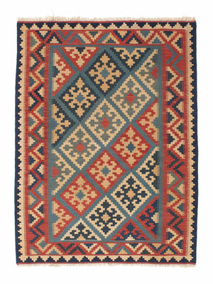 Kelim Teppich - Oriental 170 x 126 cm - mehrfarbig