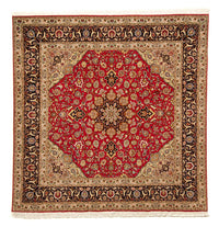 Tapis persan - Tabriz - Royal carré  - 203 x 203 cm - rouge