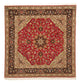 Tabriz - 50 Raj Tappeto 203x203cm - Tappeto persiano