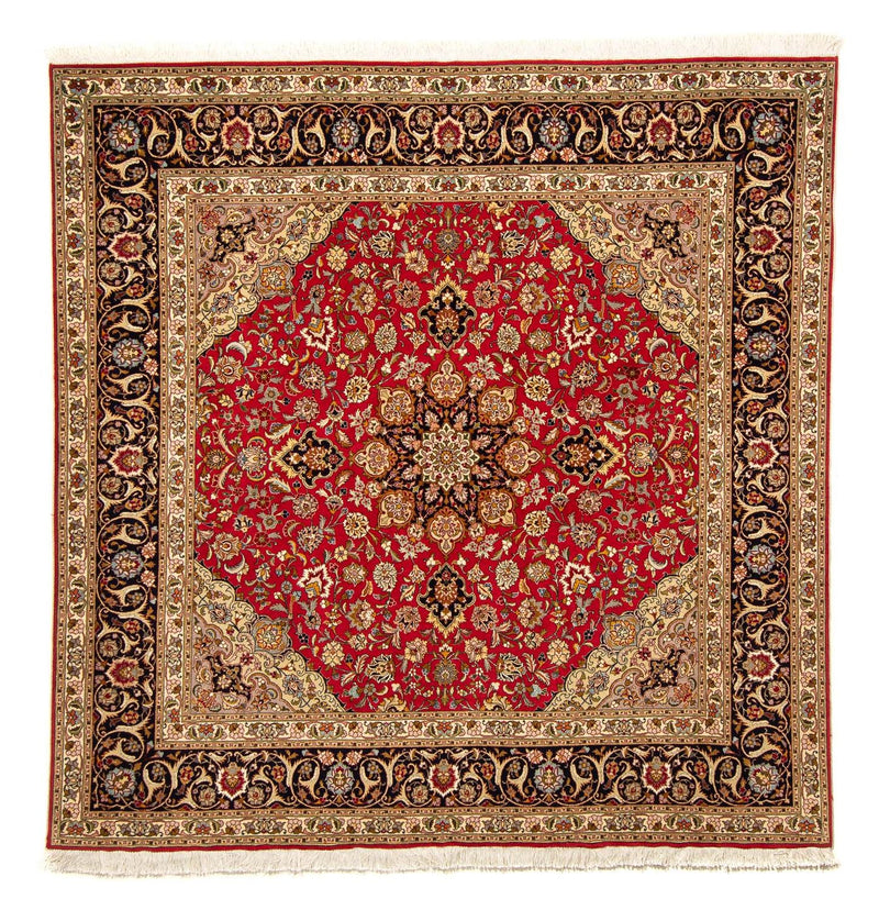 Perserteppich - Täbriz - Royal 203 x 203 cm Teppich Quadratisch