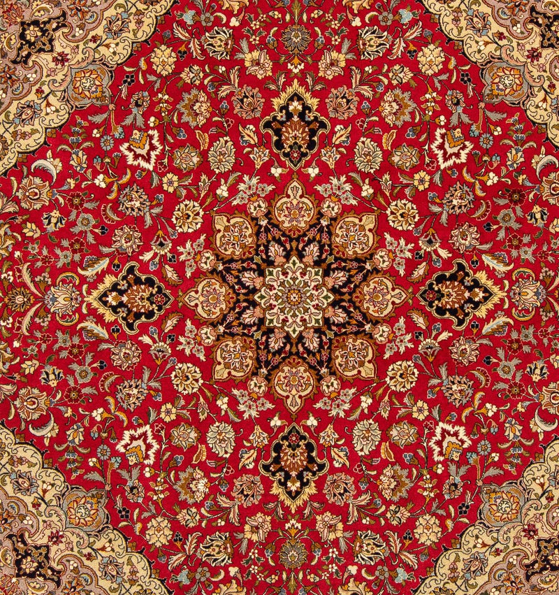 Perserteppich - Täbriz - Royal 203 x 203 cm Teppich Quadratisch