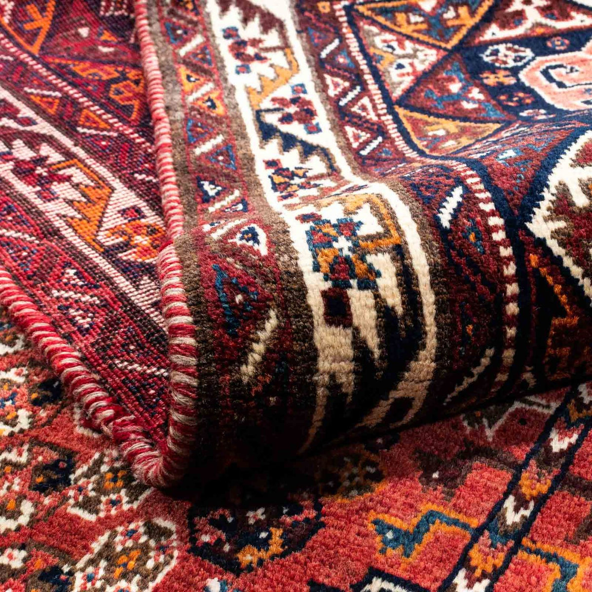 Perserteppich - Nomadic 255 x 160 cm - rot