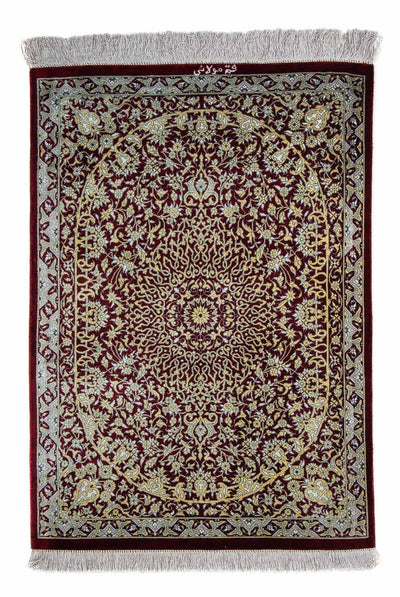 Ghom Teppich 54x78cm - Perserteppich
