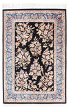 Tapis de Qom Tapis 77x118cm - Tapis persan - rouge foncé - Rectangle / Rouge foncé / 77 x 118 cm Rectangle