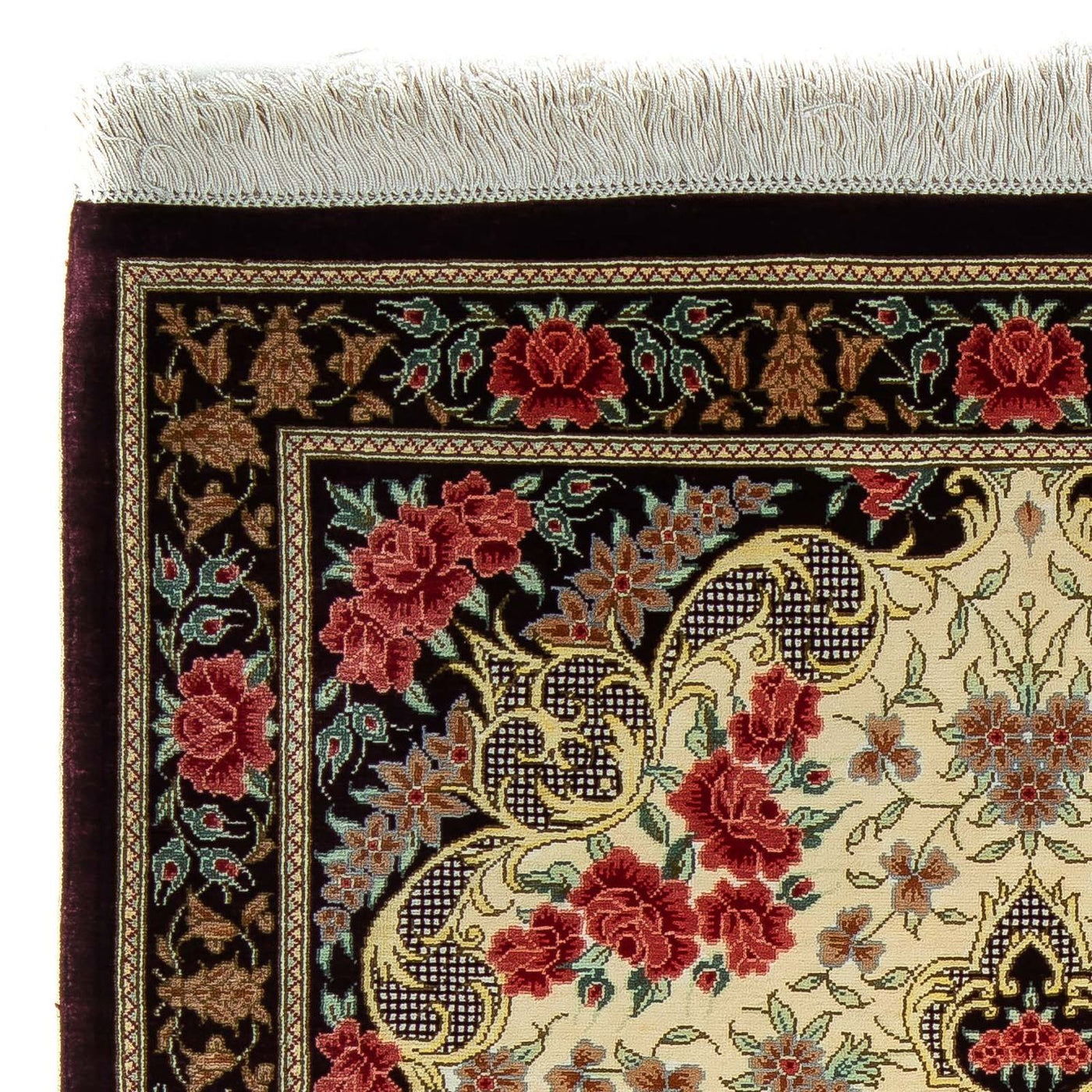 Tapis de Qom Tapis 93x60cm - Tapis persan