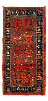 Tappeto Gabbeh - Kashkuli Persero - 164 x 81 cm - rosso scuro