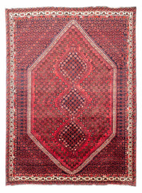 Tapis persan - Nomadic - 281 x 206 cm - rouge