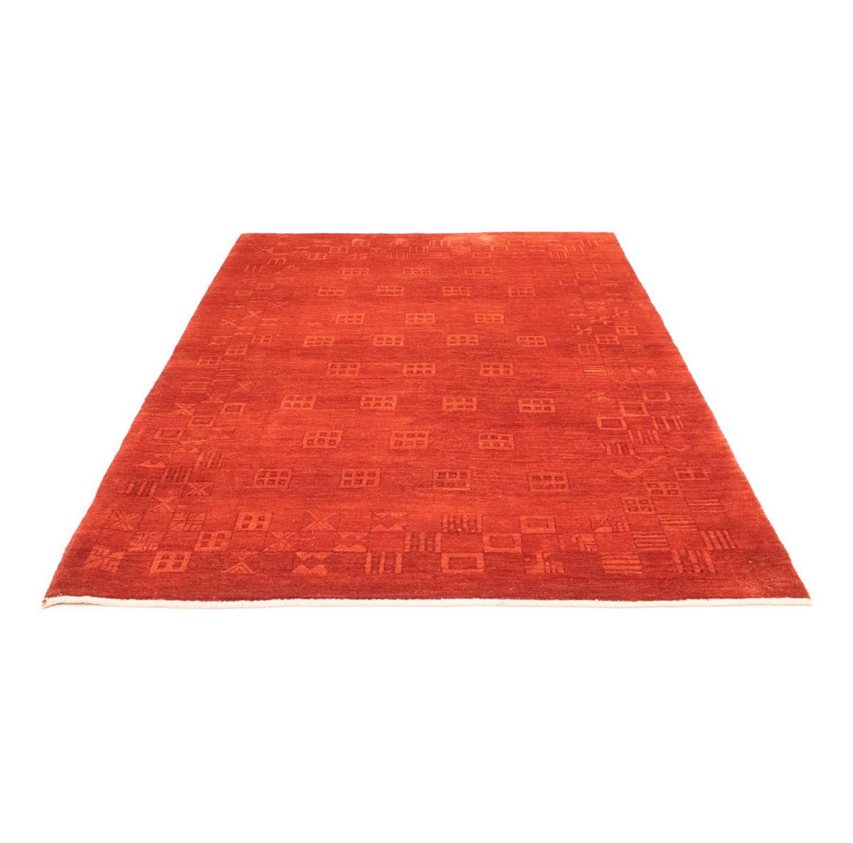 Gabbeh Teppich - Perser 239 x 167 cm - rot