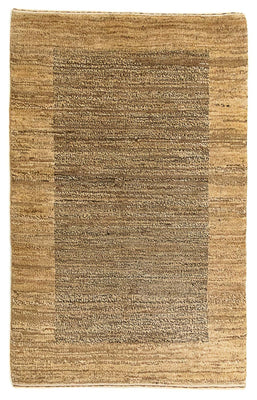Tapis Gabbeh - Indus - 95 x 61 cm - marron clair