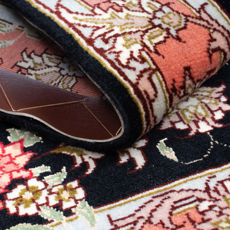 Perserteppich - Täbriz - Royal 90 x 60 cm - dunkelblau