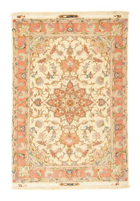 Tapis persan - Tabriz - Royal - 150 x 104 cm - beige