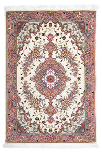Tapis persan - Tabriz - Royal - 90 x 60 cm - beige