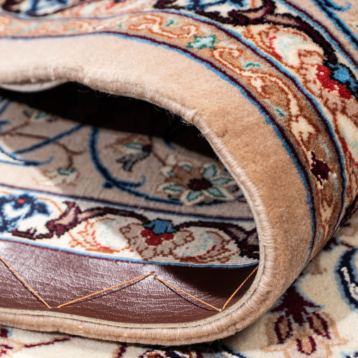 Tappeto di seta - Ghom seta - Premio - 202 x 128 cm - beige