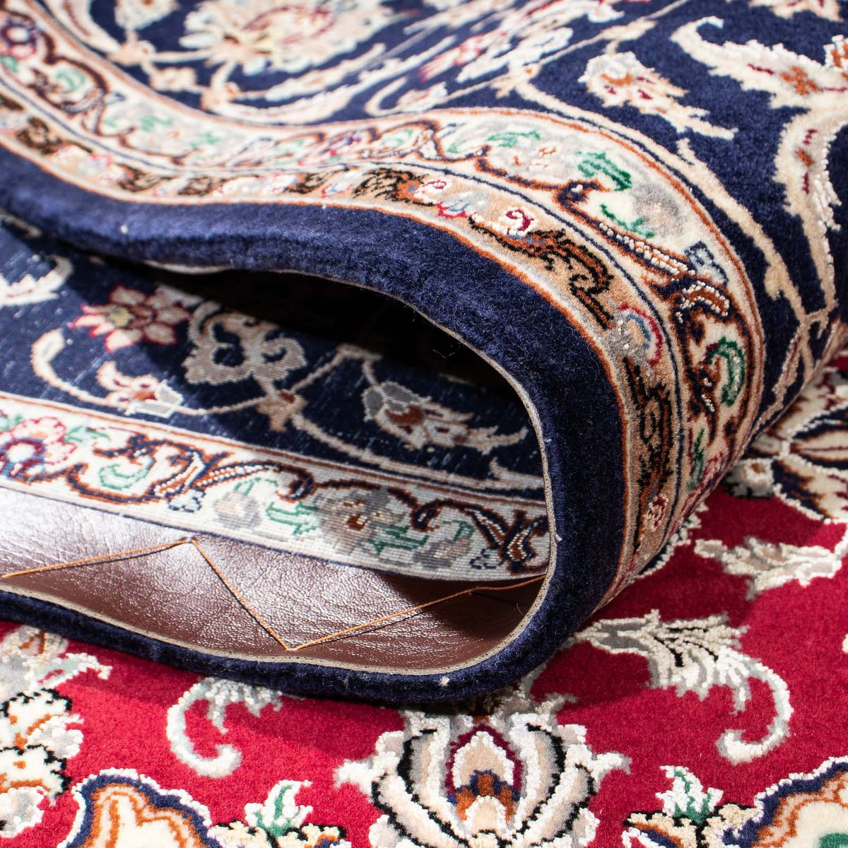 Seidenteppich - Ghom Seide - Premium 200 x 130 cm Teppichbrücke