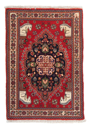 Gabbeh Teppich - Kaschkuli Perser 88 x 61 cm