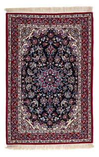 Tappeto Persero - Isfahan - Premio - 108 x 72 cm - rosso scuro