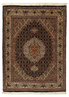 Tappeto Tabriz - 50 Raj 83x114cm - Tappeto persiano - blu scuro - Rettangolo / Blu scuro / 83 x 114 cm Rettangolo