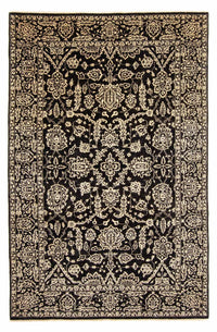 Tapis Ziegler - Moderne - 283 x 183 cm - bleu foncé