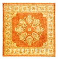 Tapis Ziegler carré  - 205 x 202 cm - rouille