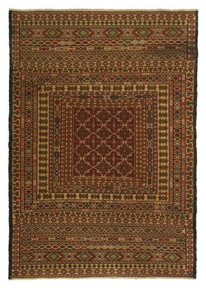 Kelim Teppich - Oriental 138 x 94 cm - mehrfarbig