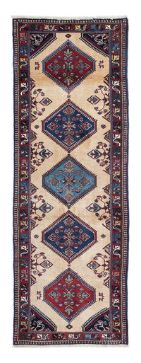 Tapis de couloir Tapis persan - Nomadic - 238 x 80 cm - beige