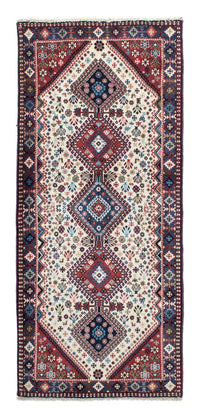 Tapis de couloir Tapis persan - Nomadic - 192 x 84 cm - beige