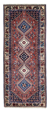 Tapis de couloir Tapis persan - Nomadic - 202 x 83 cm - marron