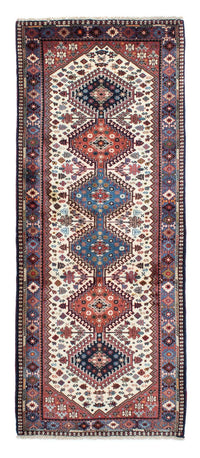Tapis de couloir Tapis persan - Nomadic - 205 x 83 cm - beige