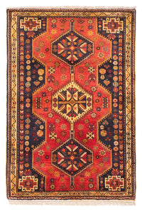 Tapis persan - Nomadic - 170 x 116 cm - rouge foncé
