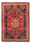 Tapis de Chiraz Tapis 118x163cm - Tapis persan - Rectangle / Rouge foncé / 118 x 163 cm Rectangle