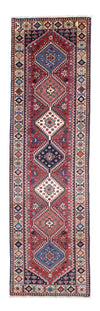 Yalameh Tappeto 80x280cm - Tappeto persiano - rosso scuro - Passatoia / Rosso scuro / 80 x 280 cm Passatoia