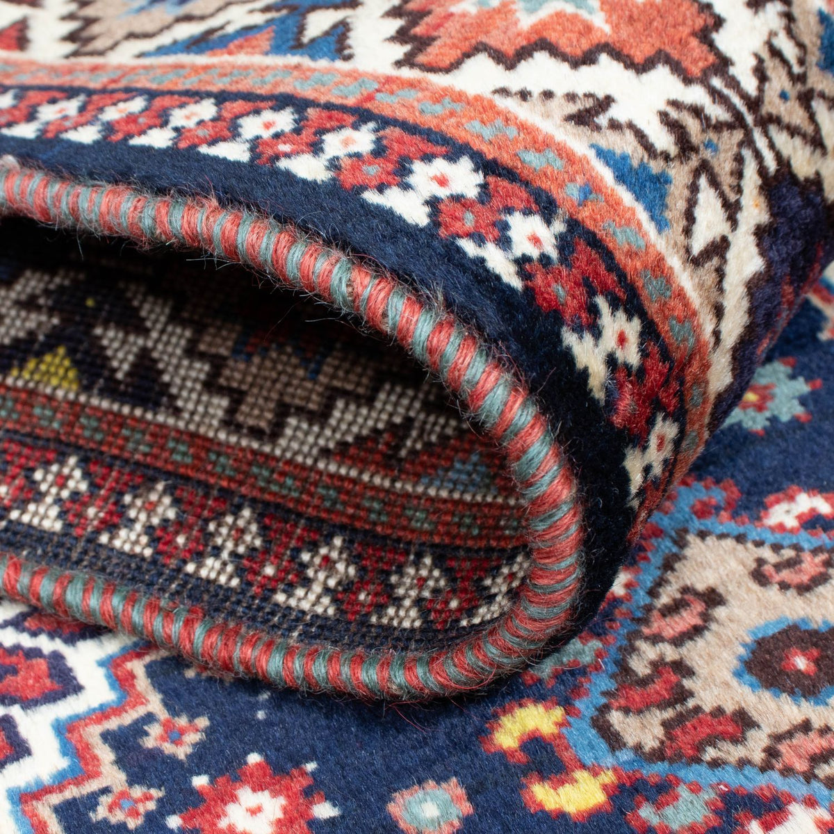 Perserteppich - Nomadic 280 x 80 cm - dunkelrot