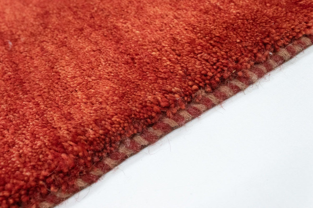 Gabbeh Teppich - Perser 215 x 72 cm - rot