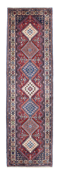 Tapis de couloir Tapis persan - Nomadic - 291 x 82 cm - multicolore