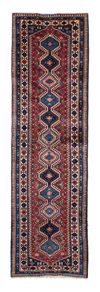 Tapis de couloir Tapis persan - Nomadic - 304 x 84 cm - multicolore